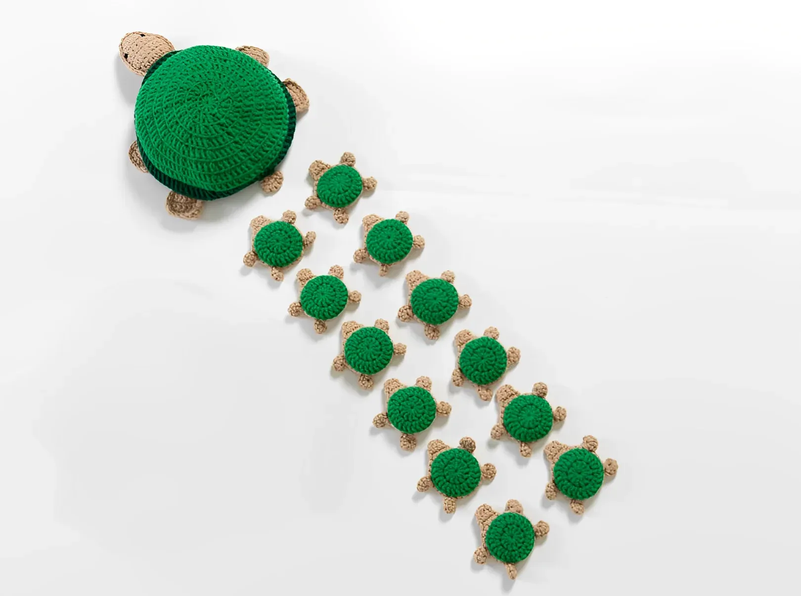 🔥 Turtle Memory Game Crochet pattern🎉